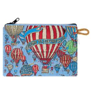 Kapadokya Desenli Dokuma Cüzdan