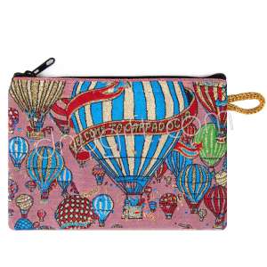 Kapadokya Desenli Dokuma Cüzdan