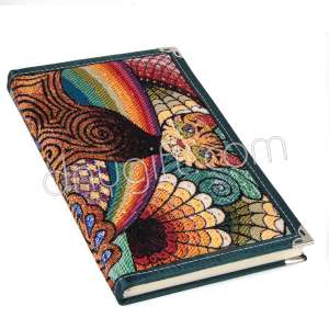 Kedi Desenli Goblen Defter