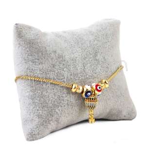 Zirkon Taşlı Balon Bileklik