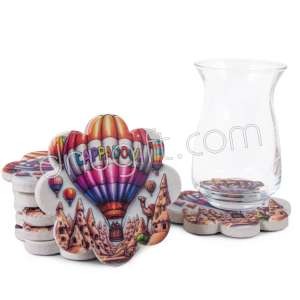 9 Cm Polyester Kapadokya Papatya Nihale