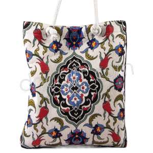 Otantik Desenli Heybe Çanta