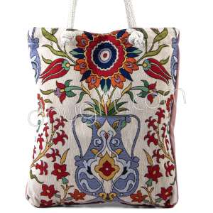 Otantik Desenli Heybe Çanta