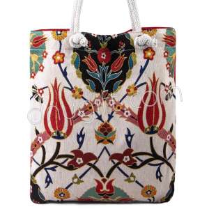 Otantik Desenli Heybe Çanta