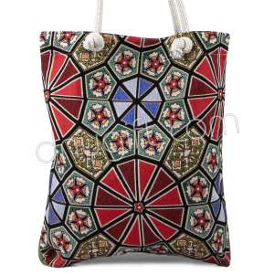 Otantik Desenli Heybe Çanta