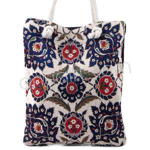 Otantik Desenli Heybe Çanta