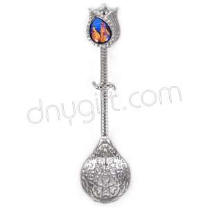 Hürrem Şeker Kaşığı Gümüş Rengi Kapadokya