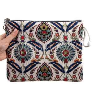 Goblen Klaç Çanta Kilim Desenli