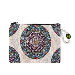 Mandala Desenli Goblen Cüzdan