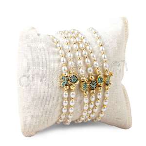 Zirkon Taşlı Figürlü Bileklik