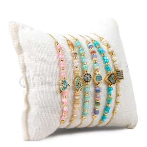 Zirkon Taşlı Nazar Bileklik