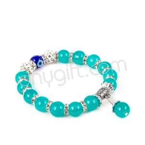 10 mm Cam Yeşil Bileklik