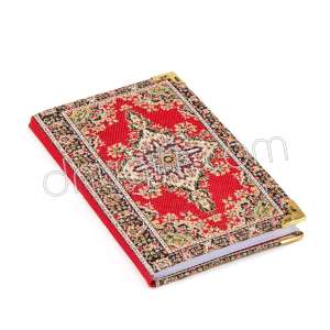 Kilim Desenli Dokuma Defter Küçük