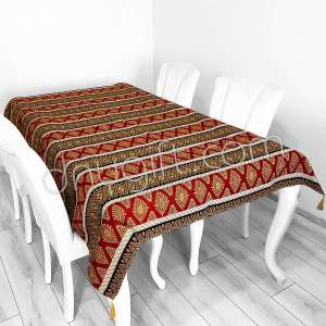 140X200 Goblen Kilim Desenli  Örtü