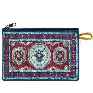 Turkish Kilim Patterned Woven Wallet 181