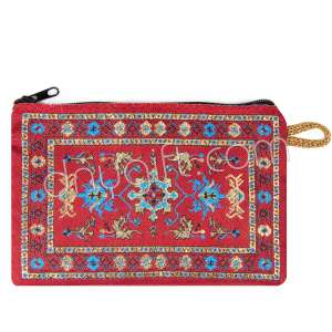 Turkish Kilim Patterned Woven Wallet 195